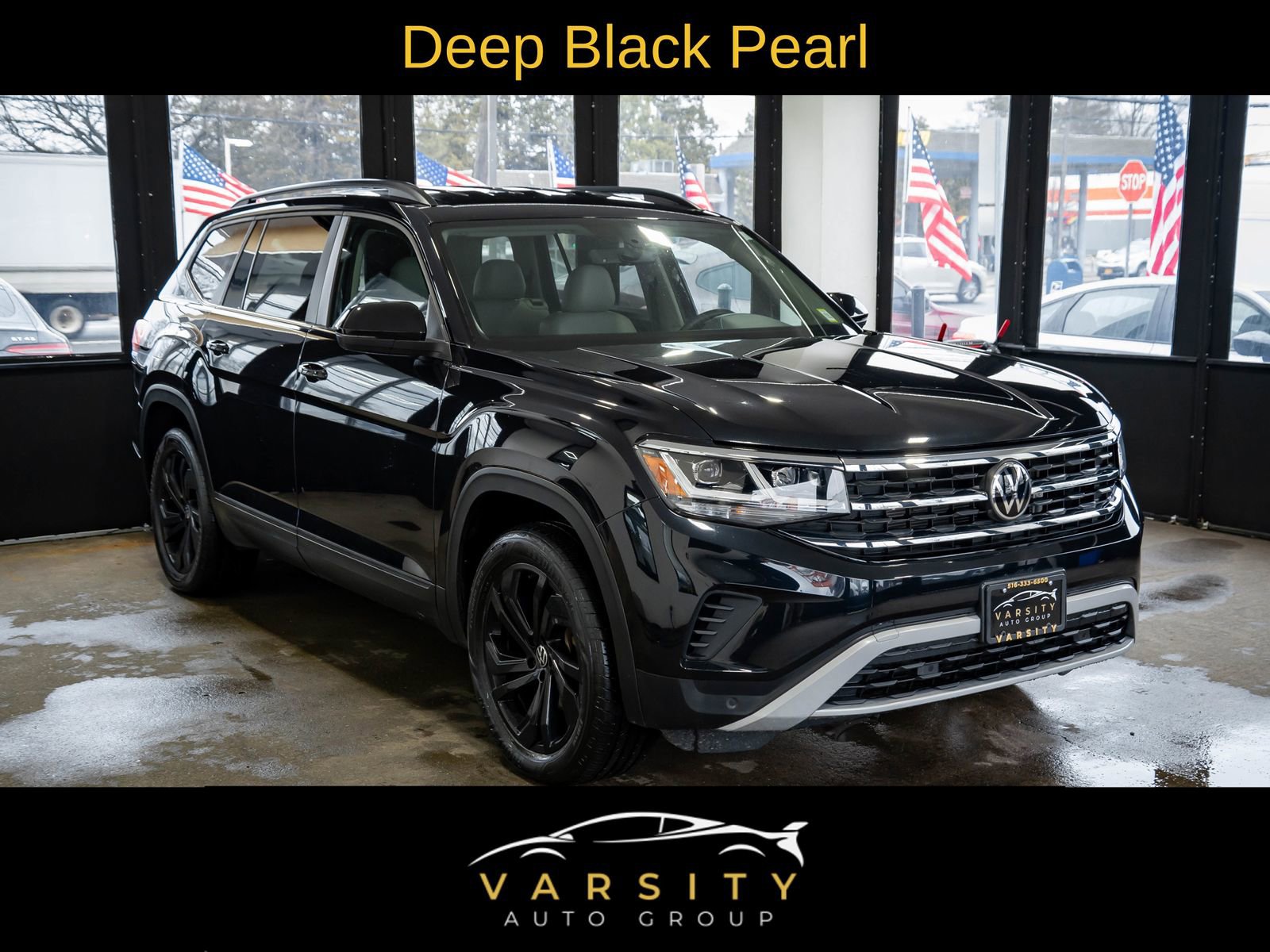 Used 2022 Volkswagen Atlas SE w/ Black Wheel Package image 3