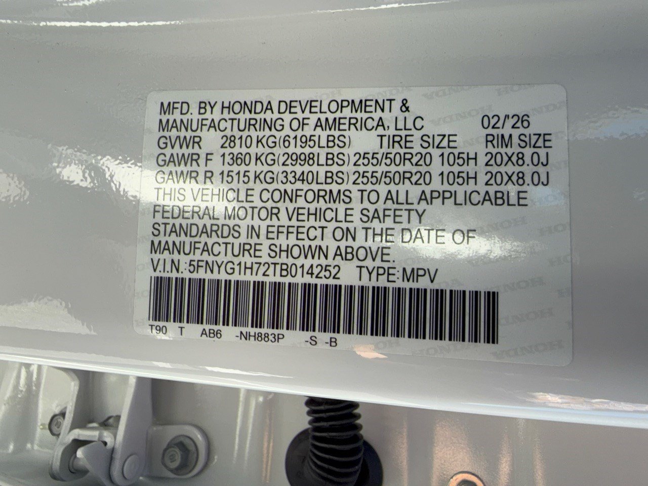 Used 2026 Honda Pilot Touring image 32