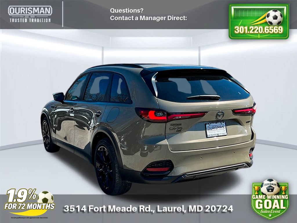 New 2026 MAZDA CX-70 3.3 Turbo w/ Preferred Package AWD/4WD image 3