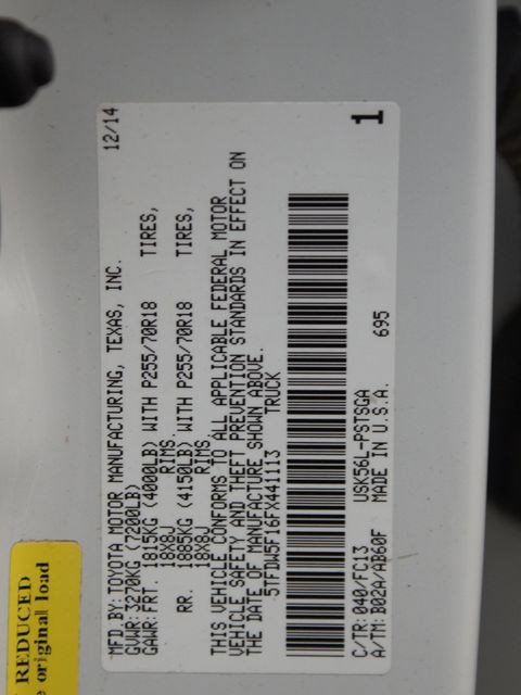 Used 2015 Toyota Tundra SR5 w/ SR5 Upgrade Package image 18