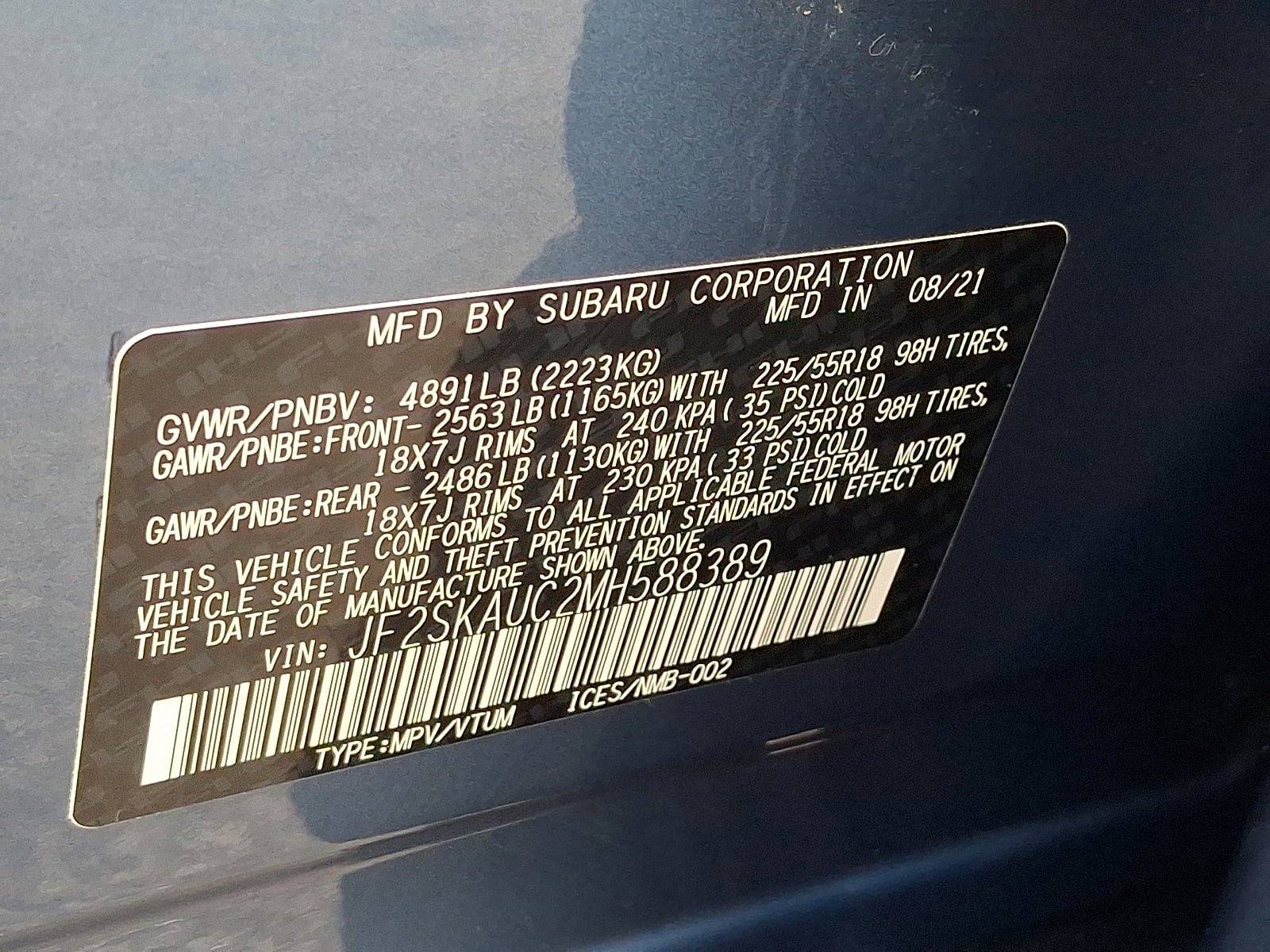 Used 2021 Subaru Forester Limited w/ Popular Package #3 image 26