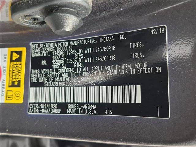 Used 2019 Toyota Highlander XLE AWD/4WD image 15
