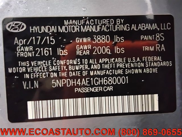 Used 2016 Hyundai Elantra SE w/ Option Group 02 FWD image 18