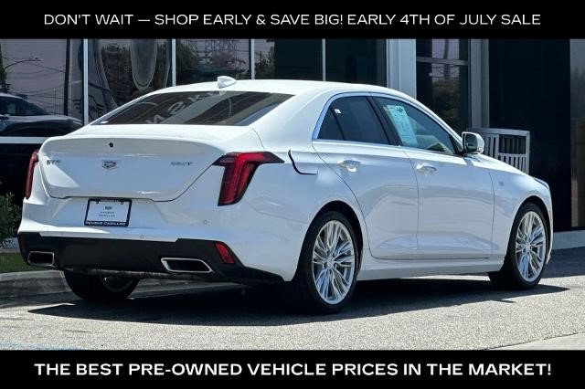 Certified 2024 Cadillac CT4 Premium Luxury w/ Climate Package RWD image 4