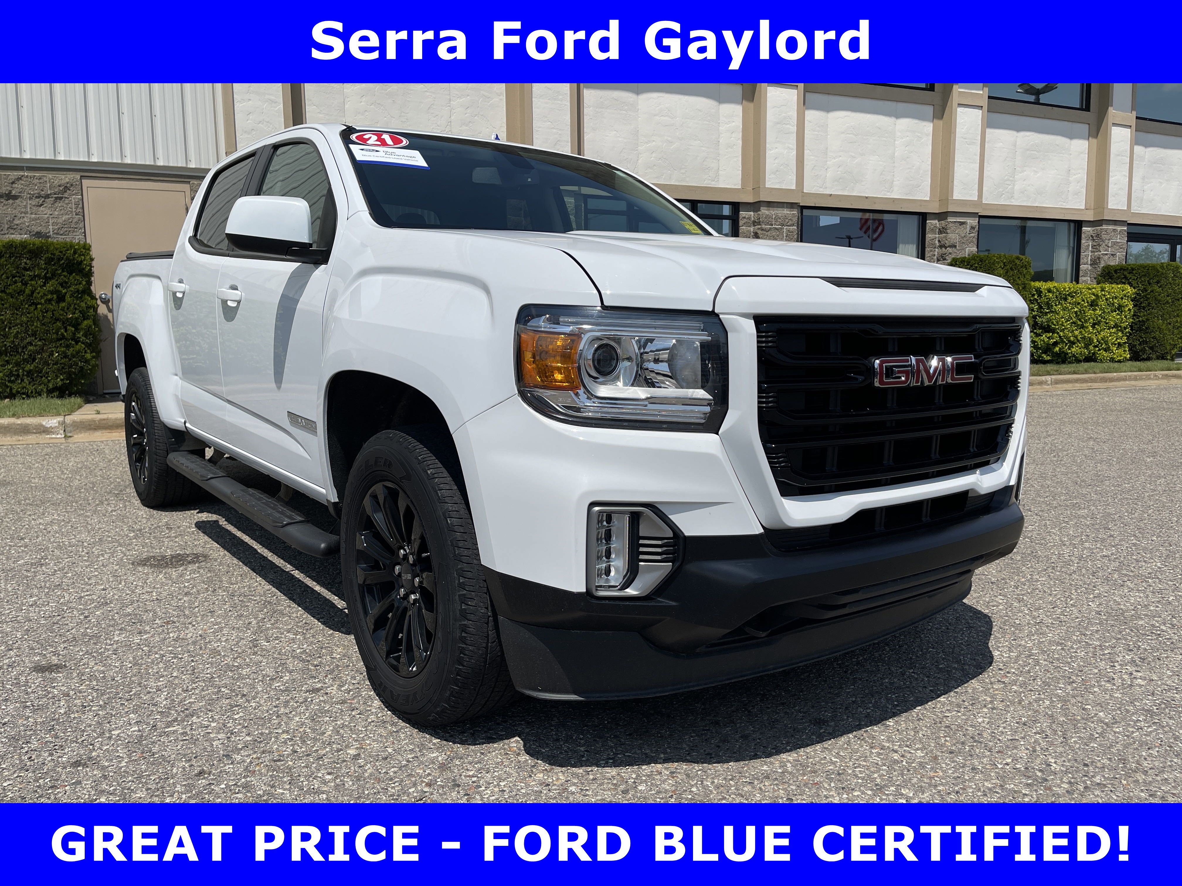 Used 2021 GMC Canyon Elevation
