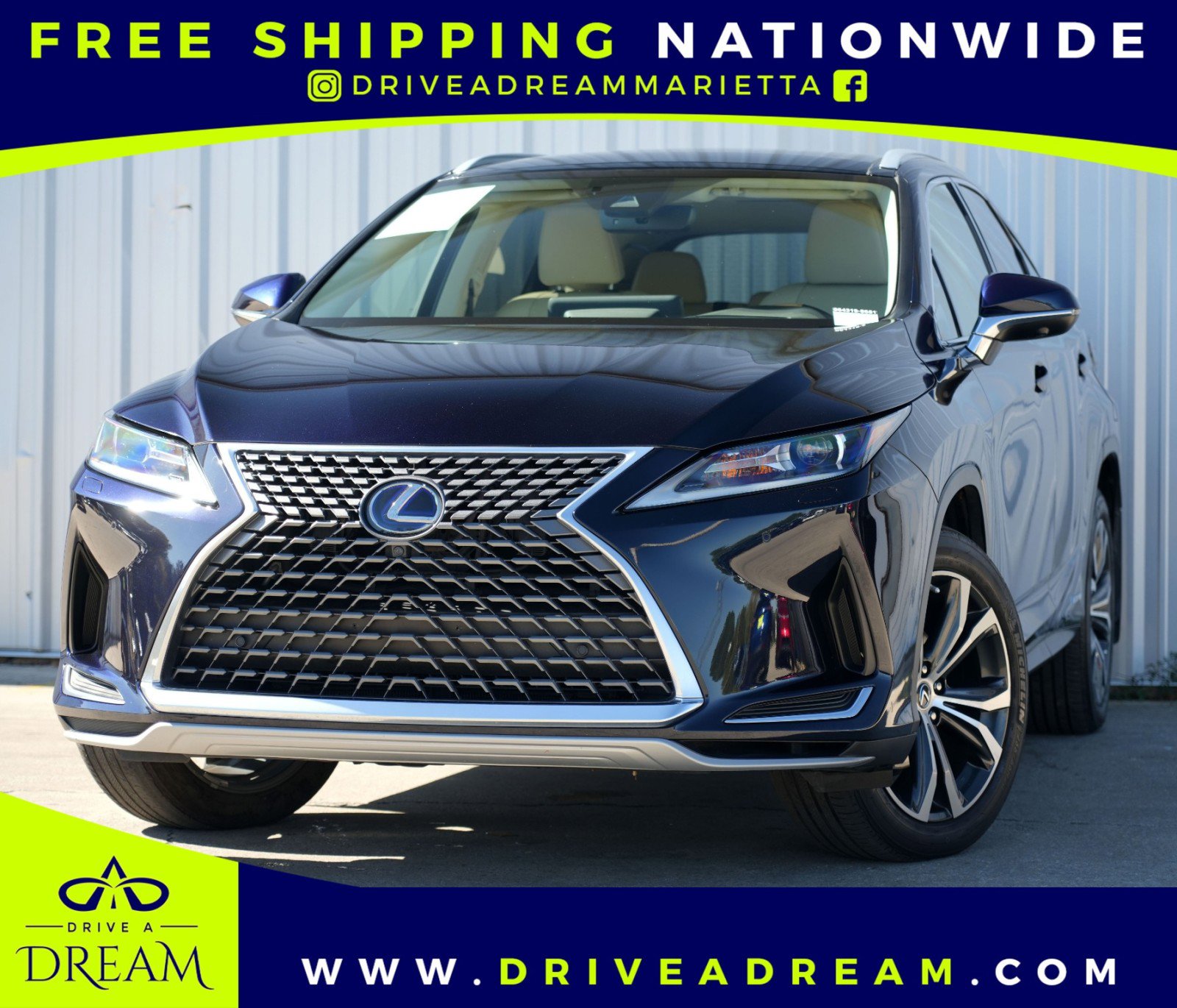 Used 2021 Lexus RX 450h AWD w/ Premium Package