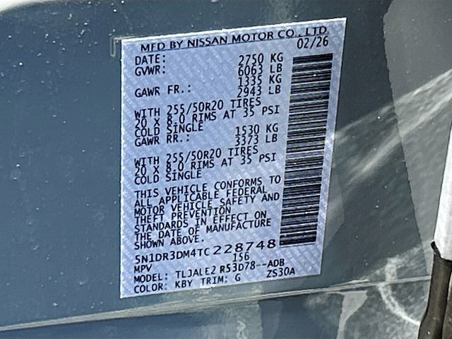 New 2026 Nissan Pathfinder Platinum w/ Accent Package FWD image 32