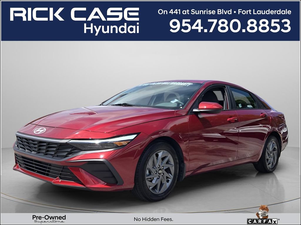 Certified 2024 Hyundai Elantra SEL FWD image 1
