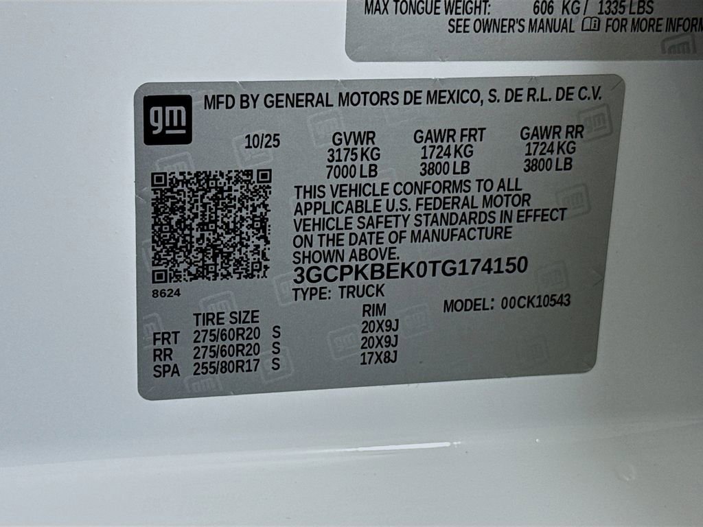 New 2026 Chevrolet Silverado 1500 Custom w/ Turbomax Blackout Package image 30