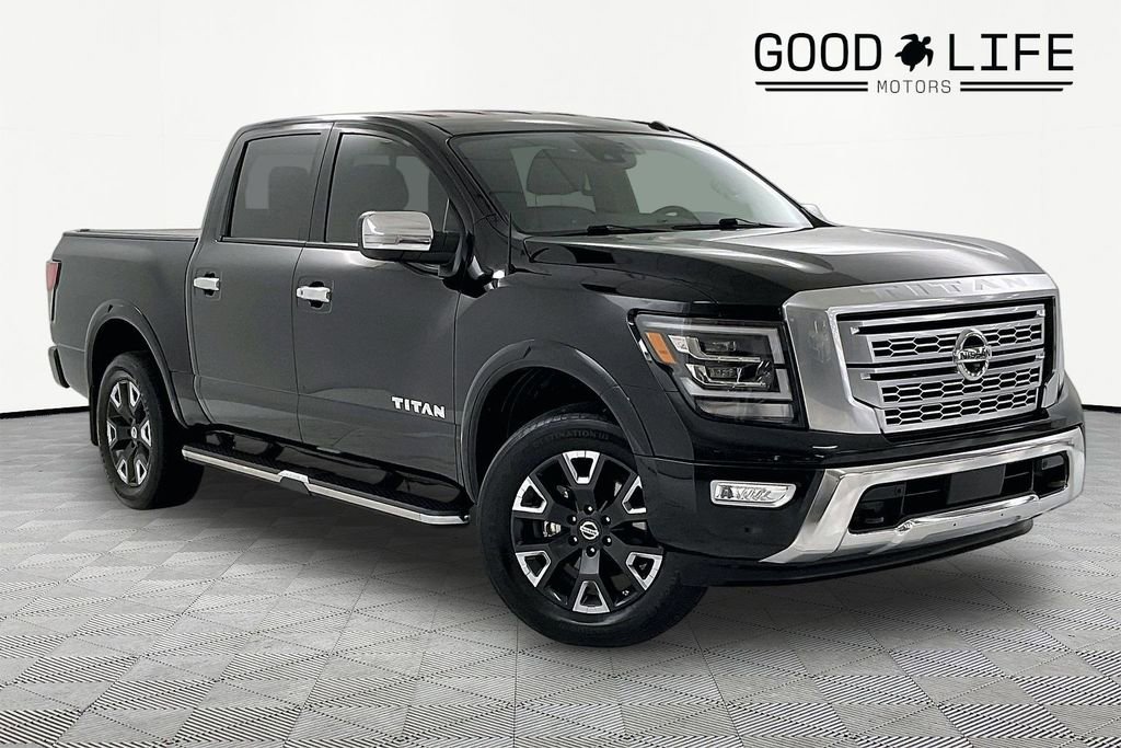 Used 2021 Nissan Titan Platinum Reserve w/ Off Road Protection Package