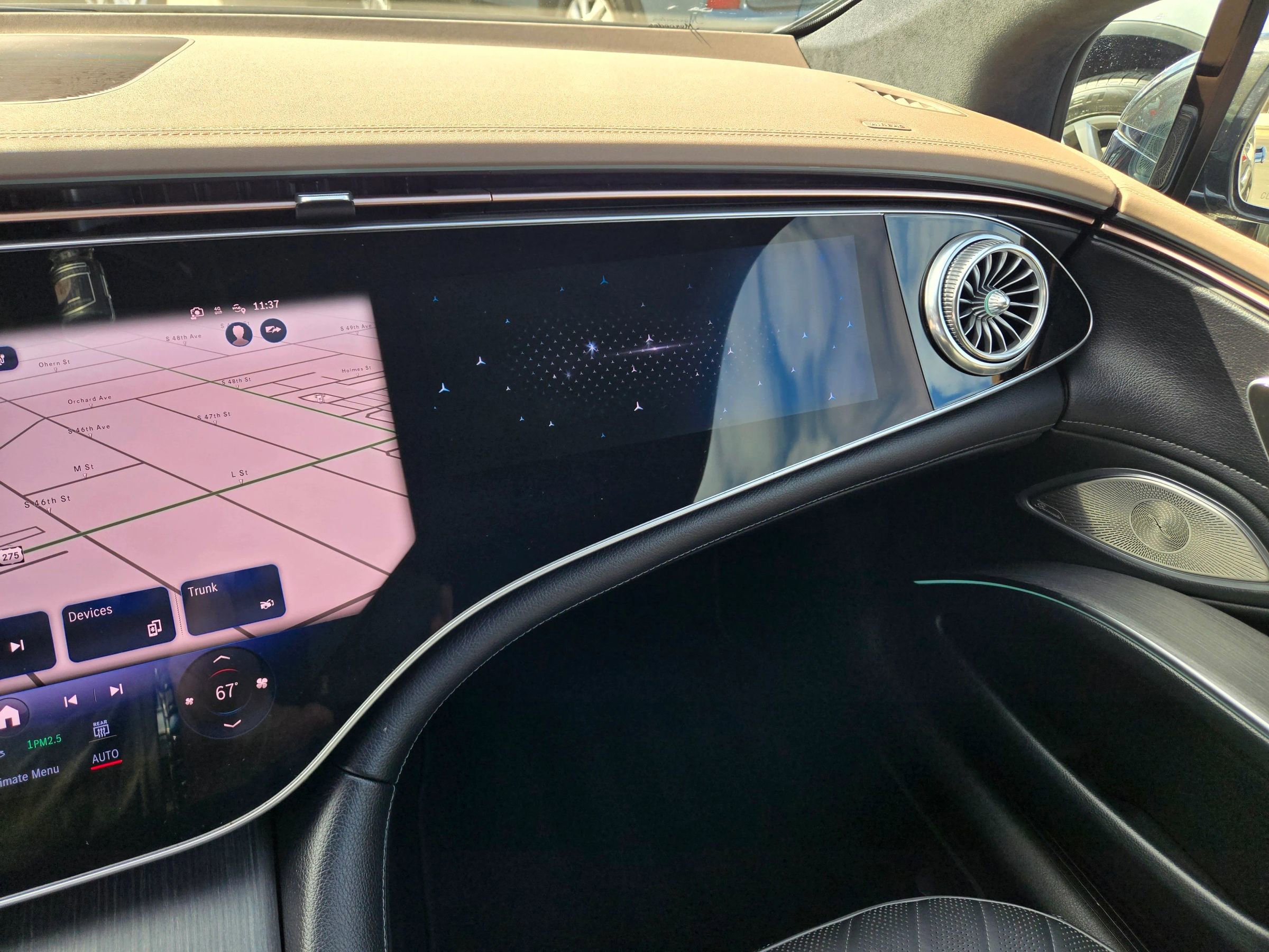 Used 2023 Mercedes-Benz EQS 580 4MATIC Sedan w/ Exclusive Trim Package image 53