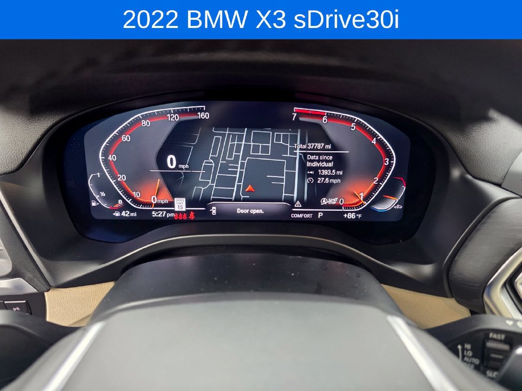 Used 2022 BMW X3 sDrive30i w/ Convenience Package RWD image 21