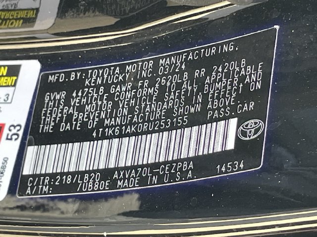 Used 2024 Toyota Camry XSE FWD image 29