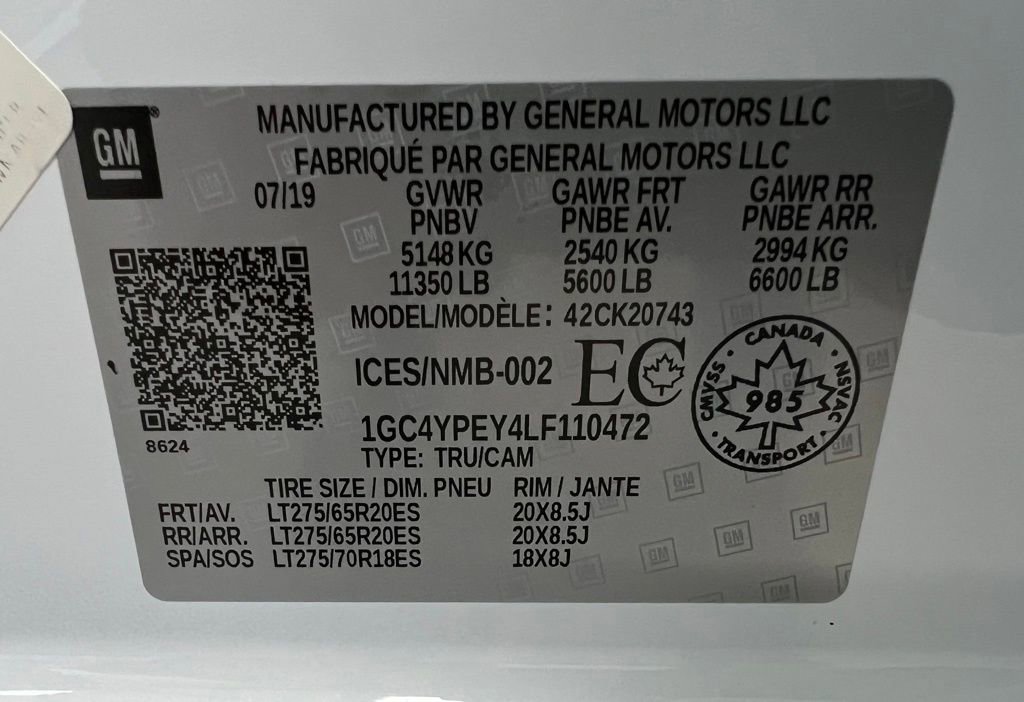 Used 2020 Chevrolet Silverado 2500 LTZ image 71