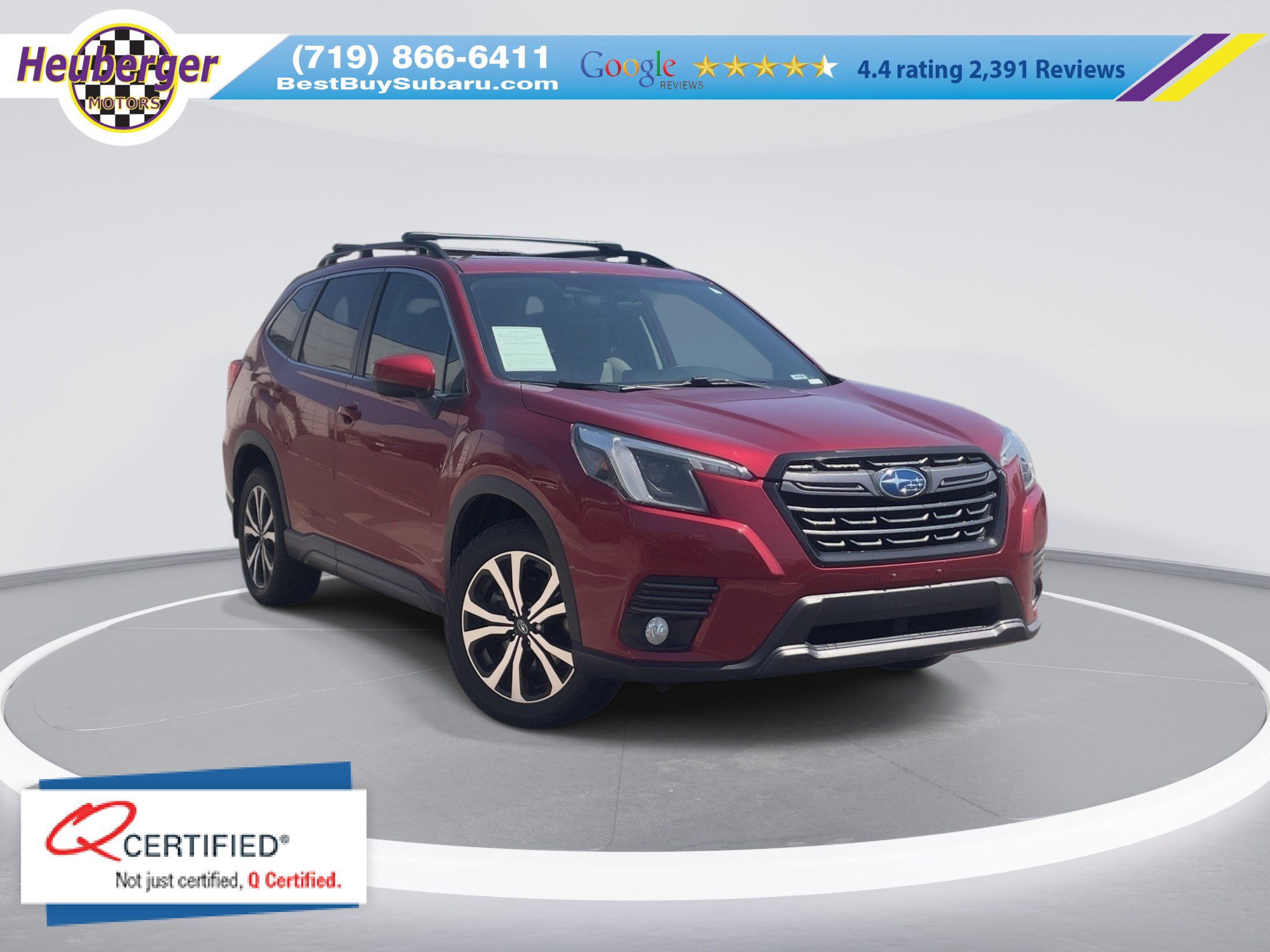 Used 2022 Subaru Forester Limited w/ Popular Package #3 AWD/4WD image 1