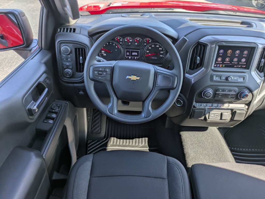 New 2026 Chevrolet Silverado 1500 Custom w/ Turbomax Blackout Package AWD/4WD image 16