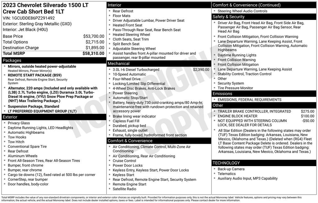 Used 2023 Chevrolet Silverado 1500 LT image 9