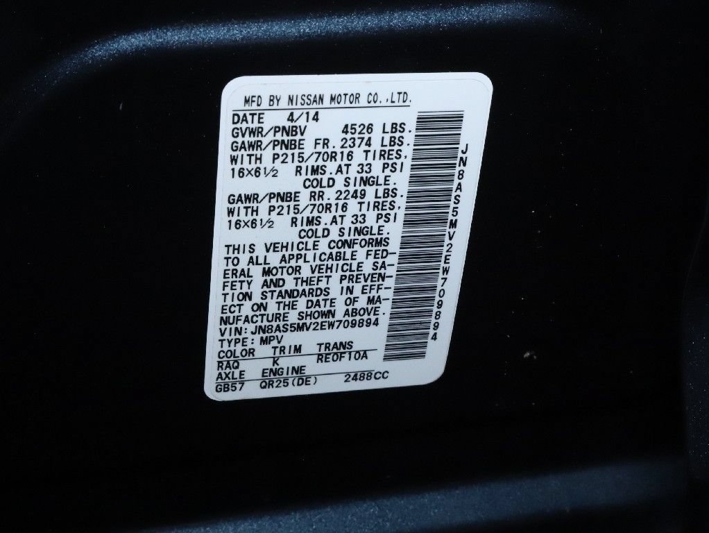 Used 2014 Nissan Rogue S w/ Convenience Package AWD/4WD image 20
