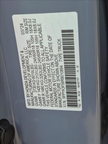 Used 2024 Honda Ridgeline RTL image 24