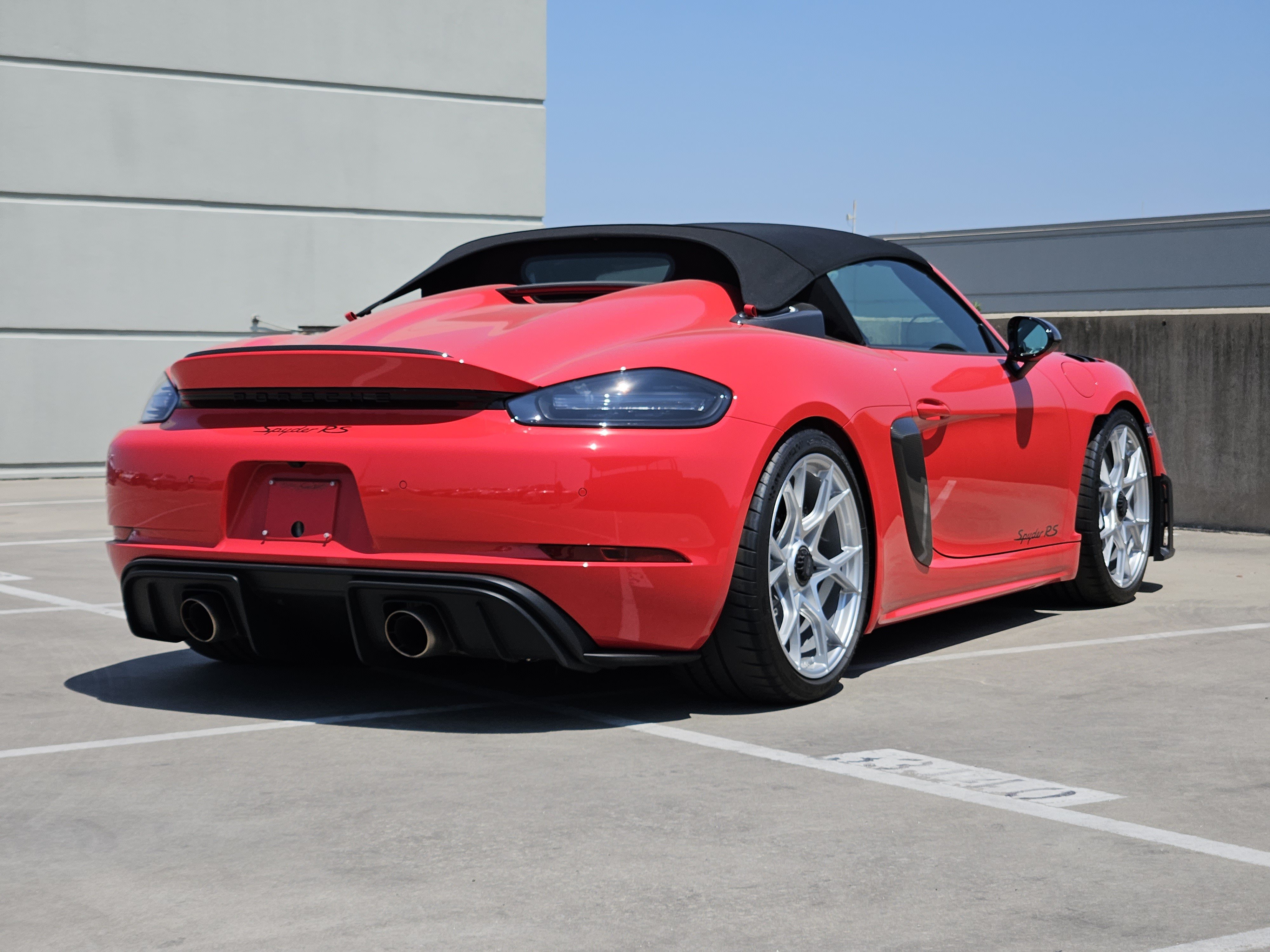 Certified 2025 Porsche 718 Boxster Spyder RS RWD image 8