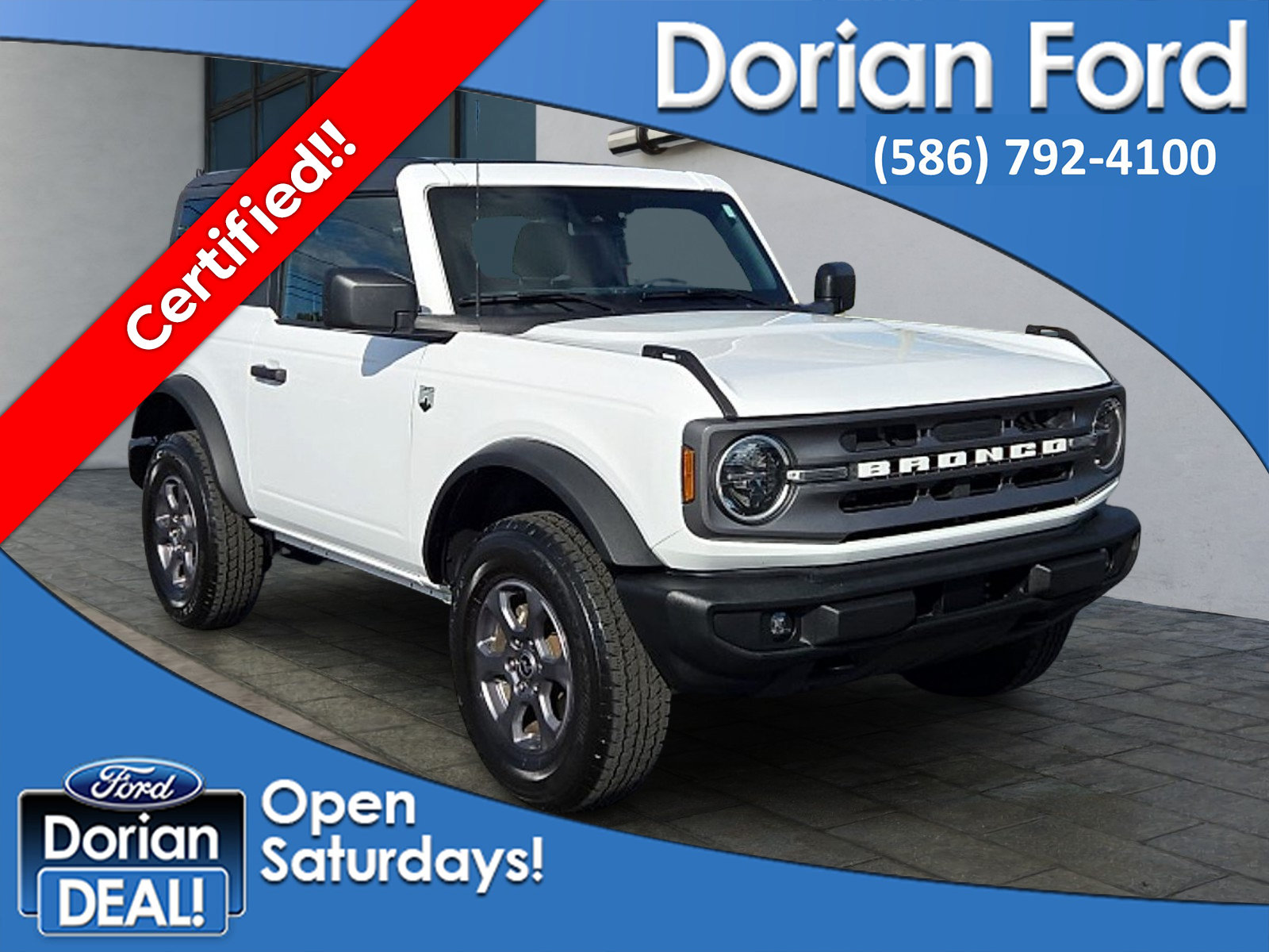 Certified 2024 Ford Bronco Big Bend AWD/4WD image 1
