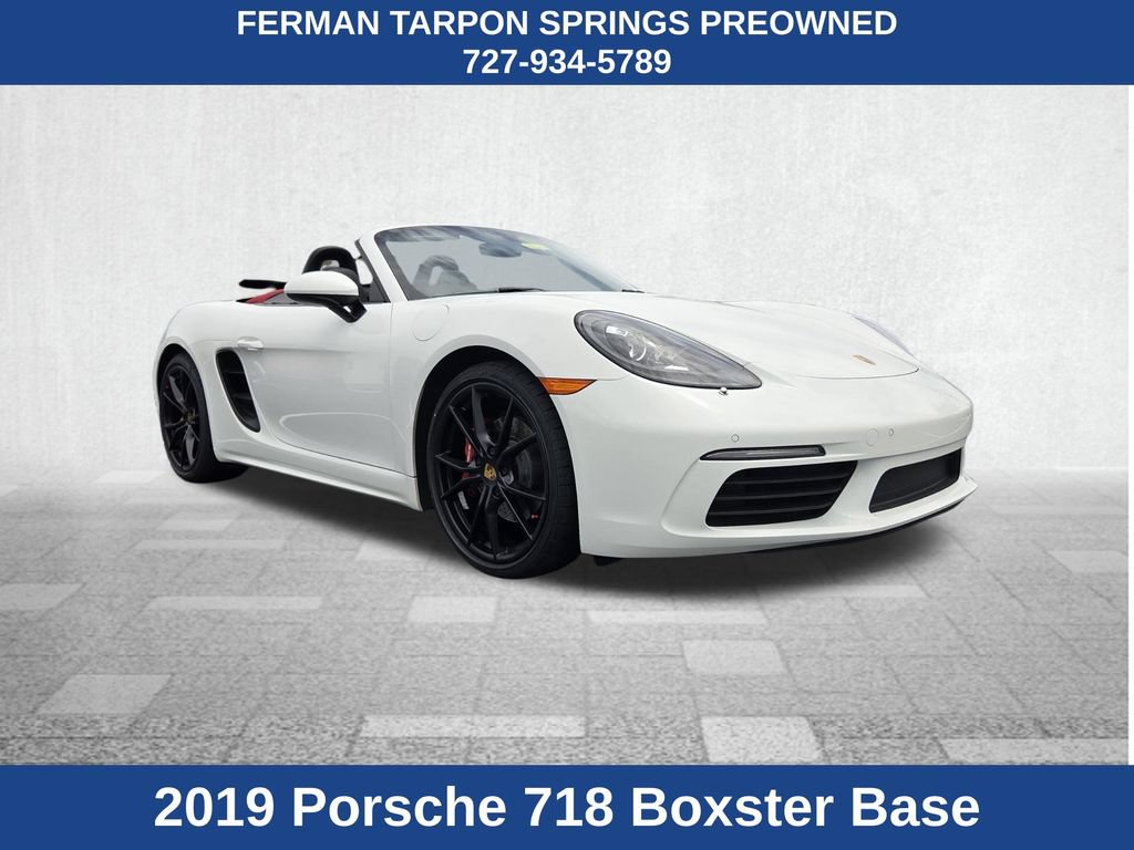Used 2019 Porsche 718 Boxster RWD image 1