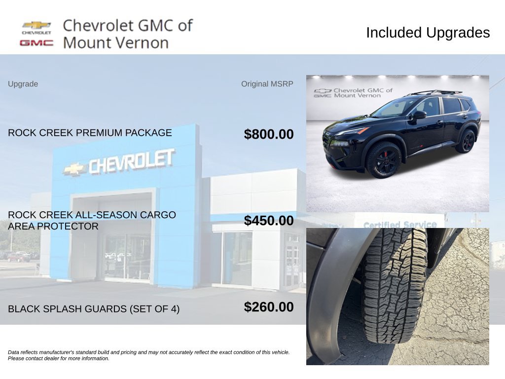 Used 2026 Nissan Rogue SV w/ Rock Creek Premium Package AWD/4WD image 6
