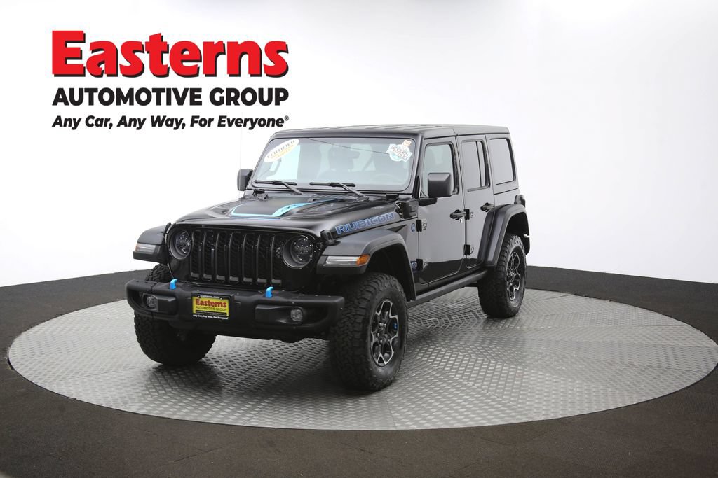 Used 2023 Jeep Wrangler Unlimited Rubicon 4xe w/ Steel Bumper Group AWD/4WD image 58