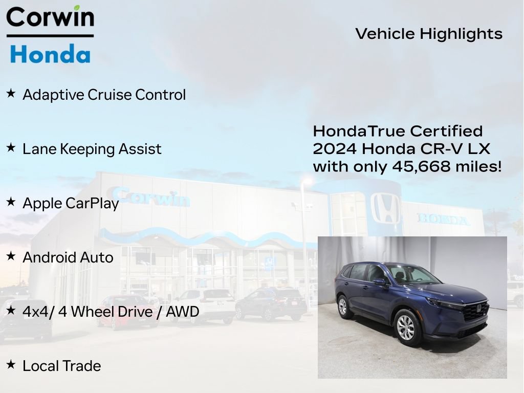 Used 2024 Honda CR-V LX image 9