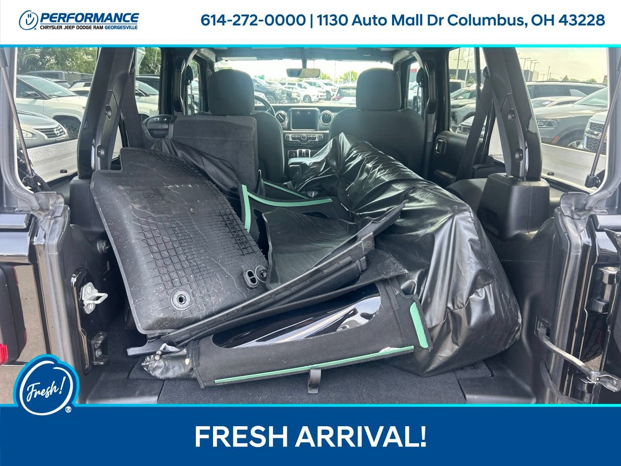 Used 2021 Jeep Wrangler Unlimited Sahara w/ Uconnect 4C Nav & Sound Group AWD/4WD image 14