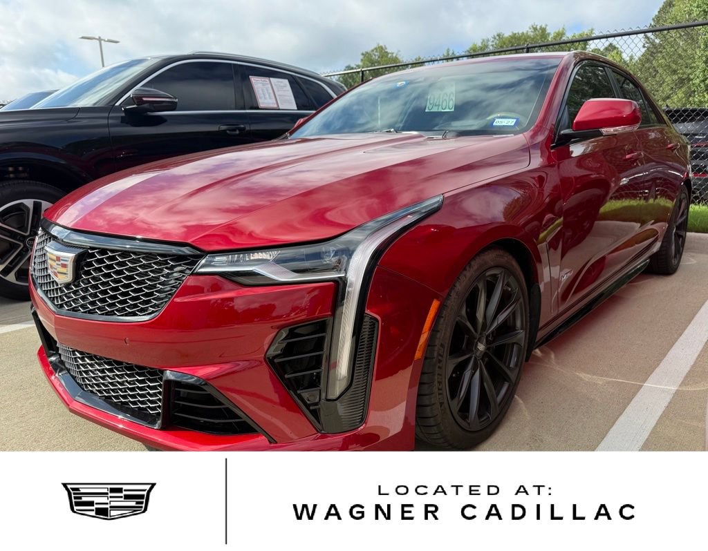 Used 2022 Cadillac CT4 V Blackwing w/ Driver Assist Package RWD image 1