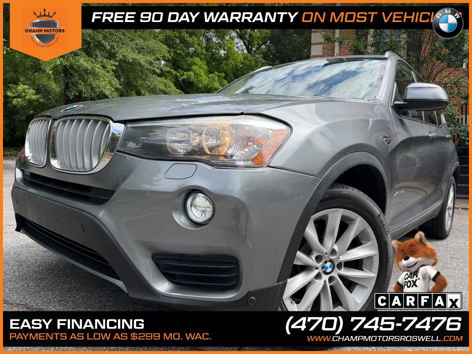 Used 2016 BMW X3 xDrive28i w/ Premium Package AWD/4WD image 3