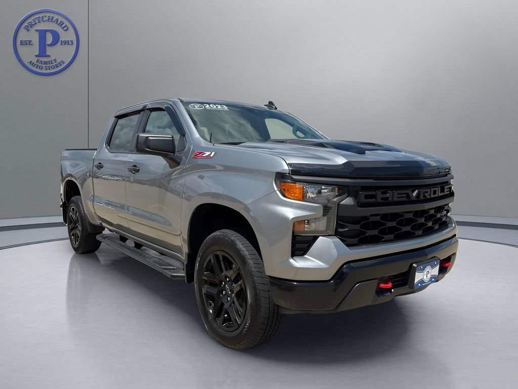 Used 2023 Chevrolet Silverado 1500 Custom Trail Boss w/ LPO, Dark Essentials Package