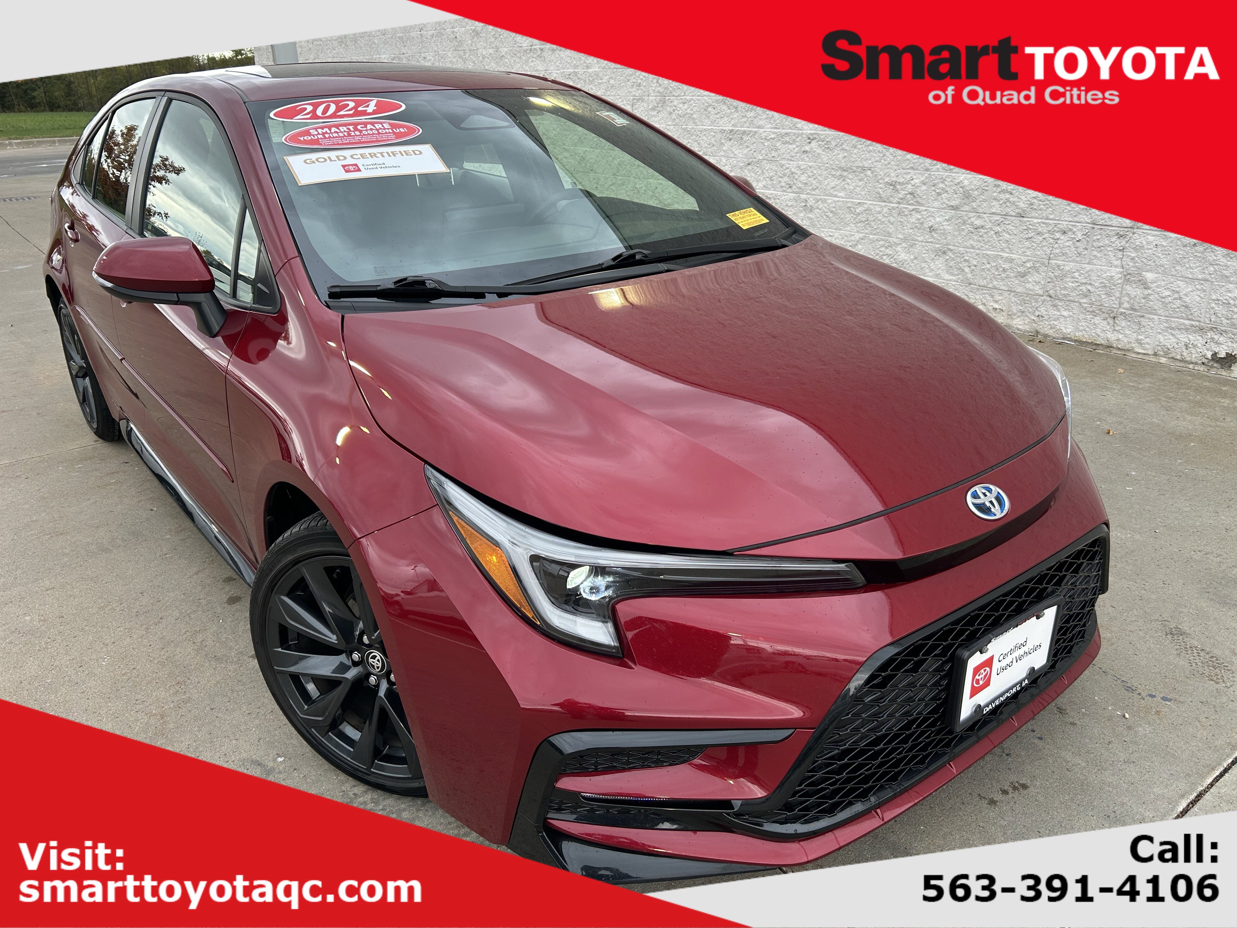 Certified 2024 Toyota Corolla SE w/ SE Package