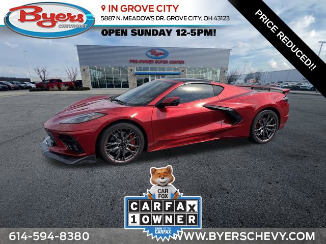 Used 2025 Chevrolet Corvette Stingray Coupe w/ Z51 Performance Package RWD image 1