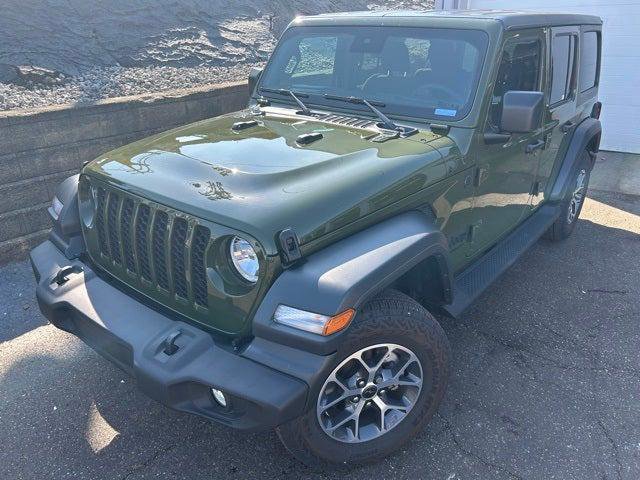 Certified 2024 Jeep Wrangler Unlimited Sport image 1
