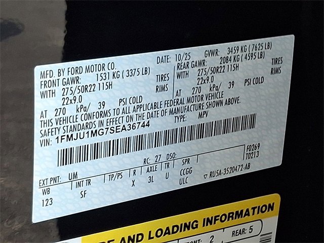 New 2025 Ford Expedition Platinum w/ Platinum Ultimate Package image 18