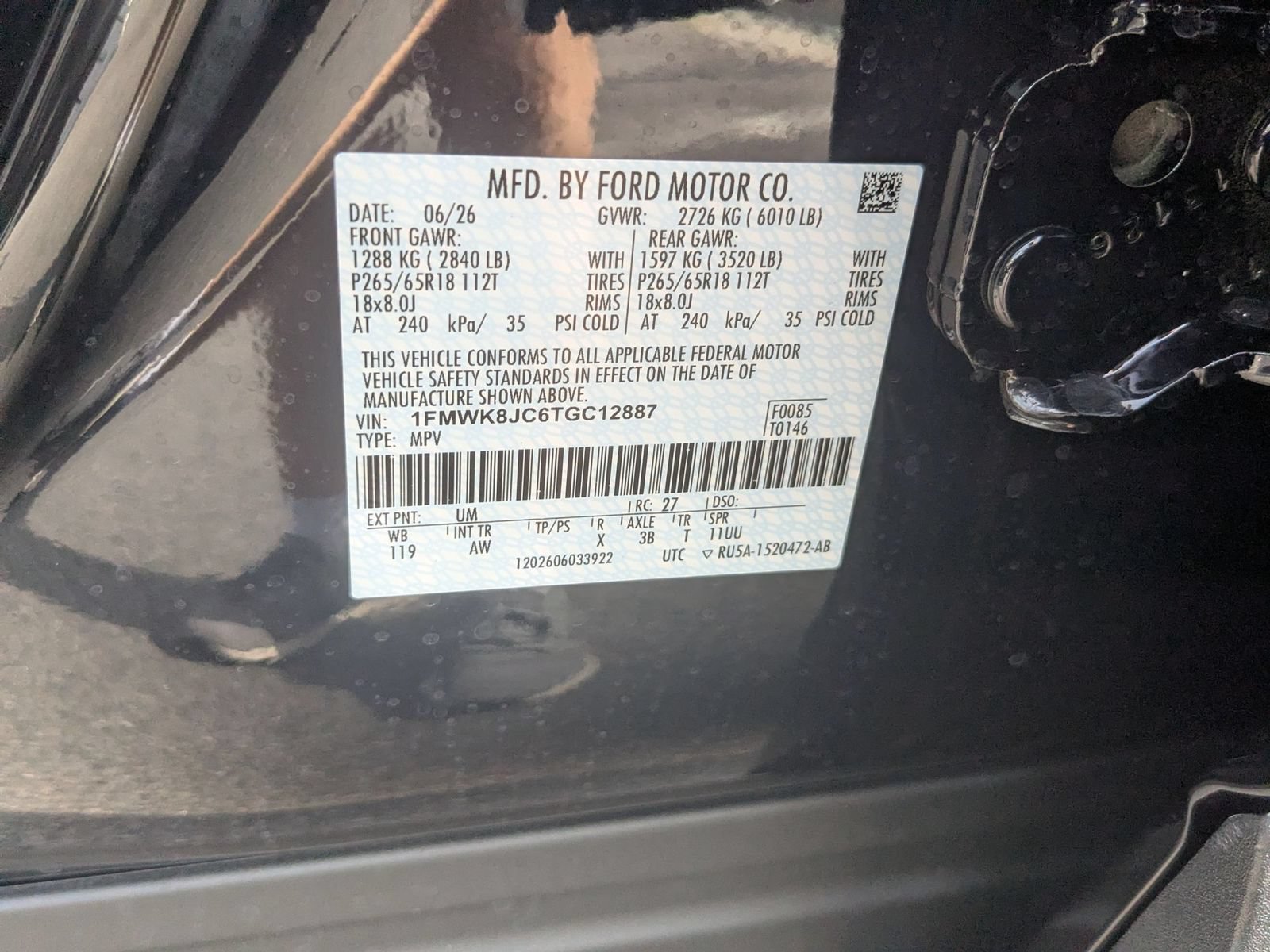 New 2026 Ford Explorer Tremor w/ Tremor Ultimate Package AWD/4WD image 42