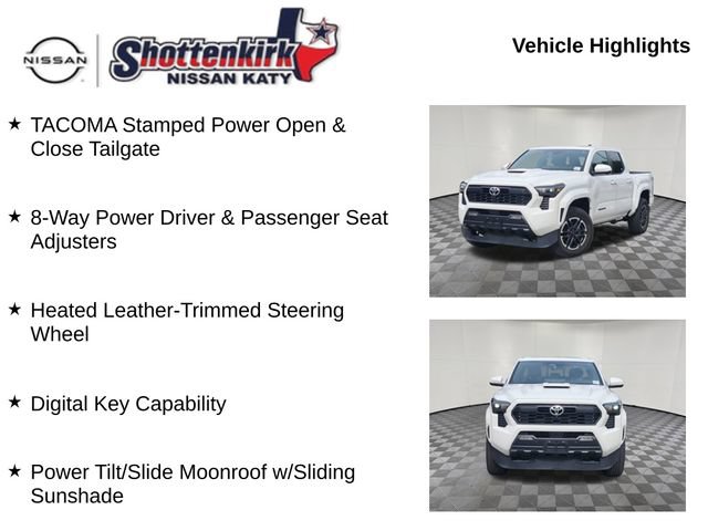 Used 2024 Toyota Tacoma TRD Sport w/ TRD Sport Premium Package AWD/4WD image 19