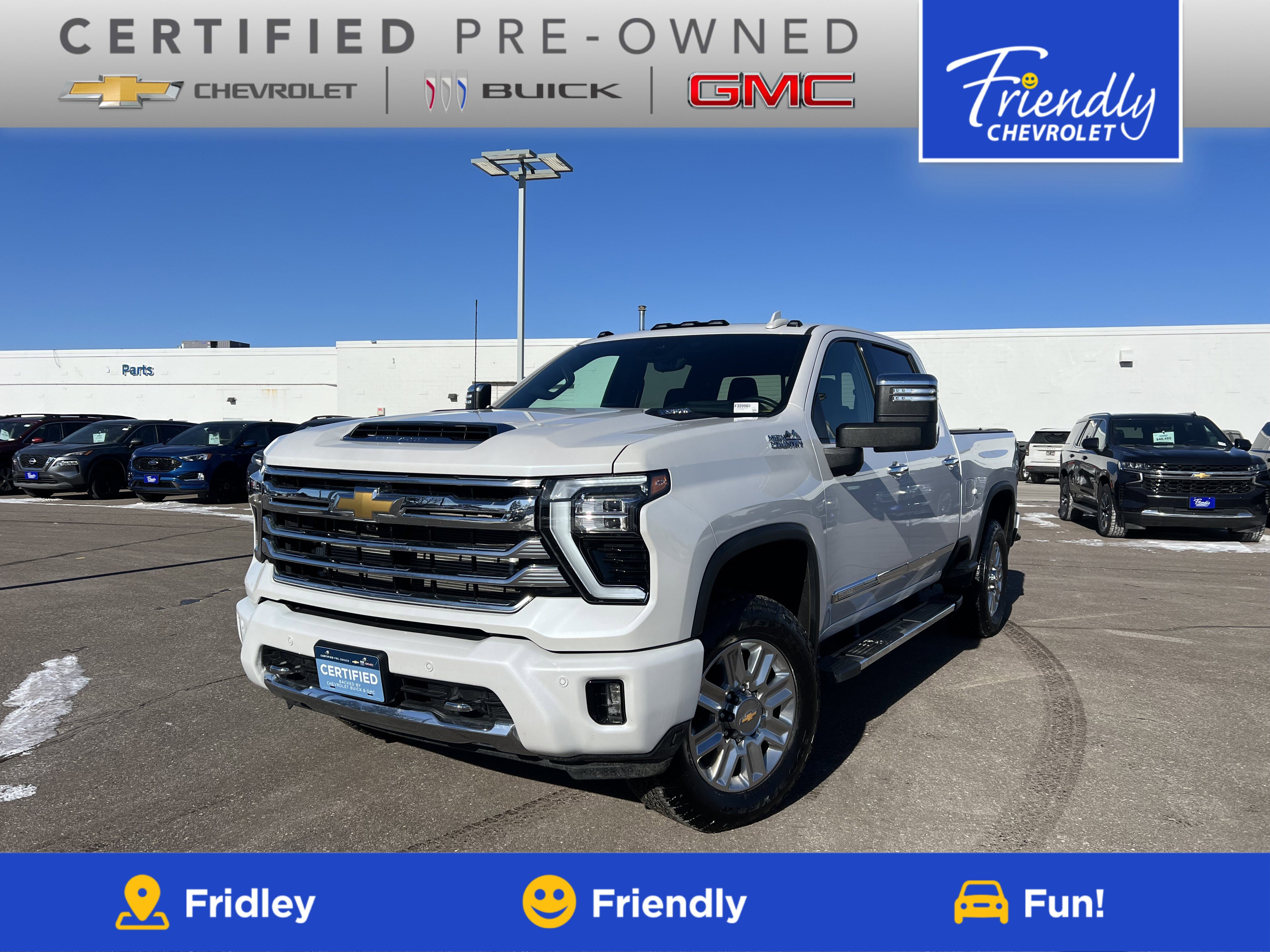 Certified 2024 Chevrolet Silverado 3500 High Country w/ Technology Package image 1