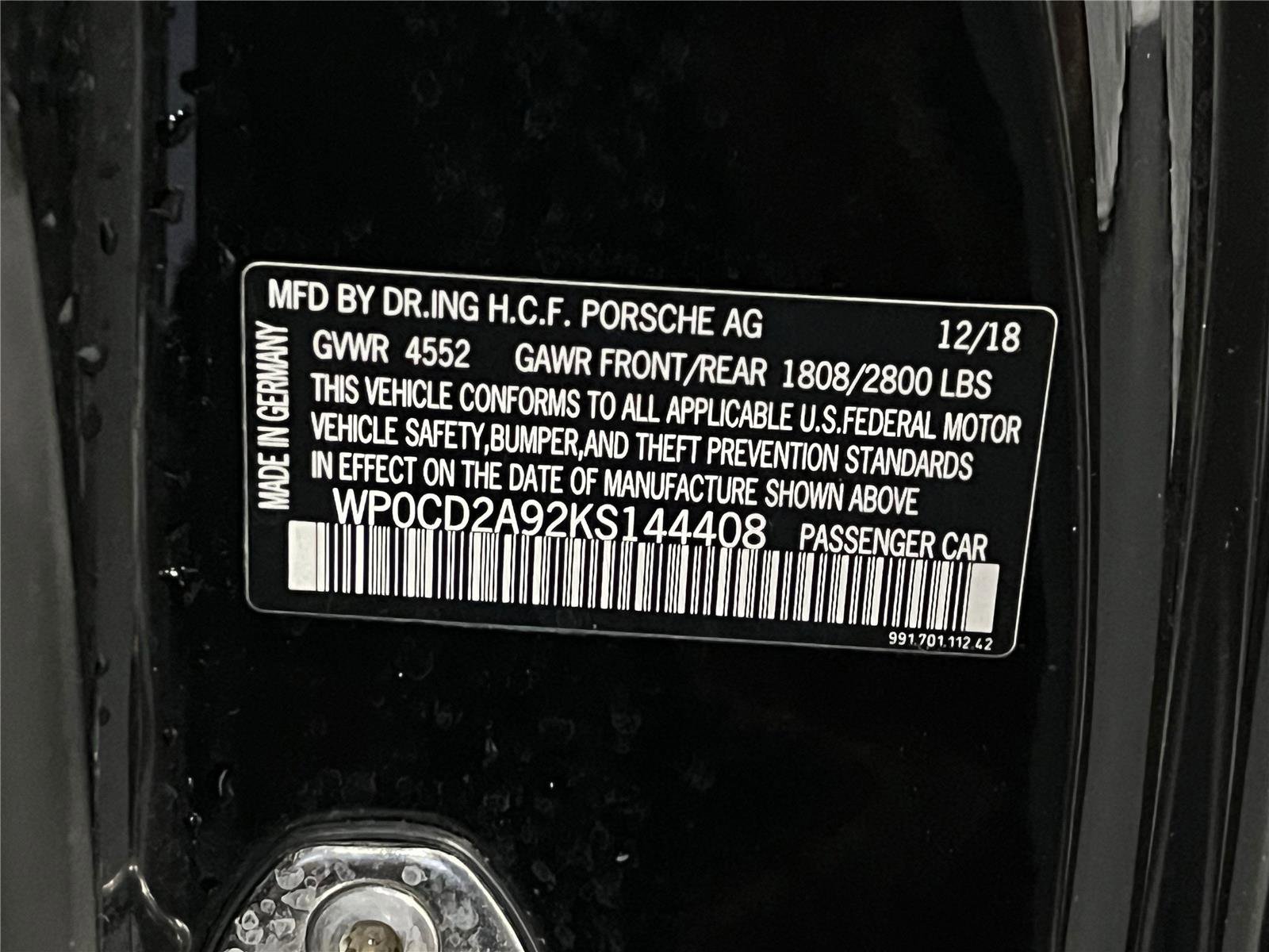 Certified 2019 Porsche 911 Turbo image 26
