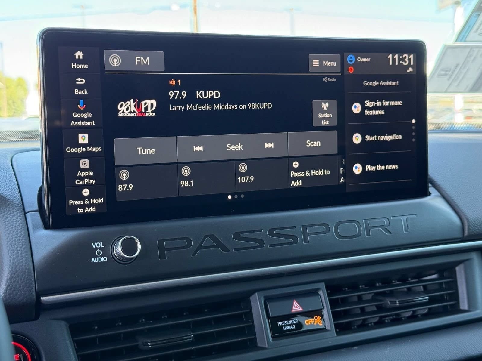 New 2026 Honda Passport RTL image 16