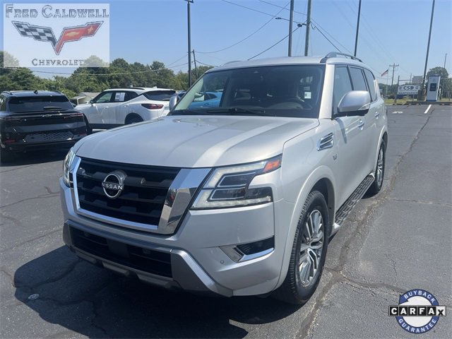 Used 2021 Nissan Armada SL w/ Captain's Chairs Package