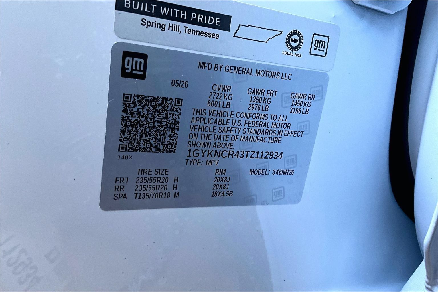New 2026 Cadillac XT5 Premium Luxury w/ LPO, ONYX Package FWD image 36
