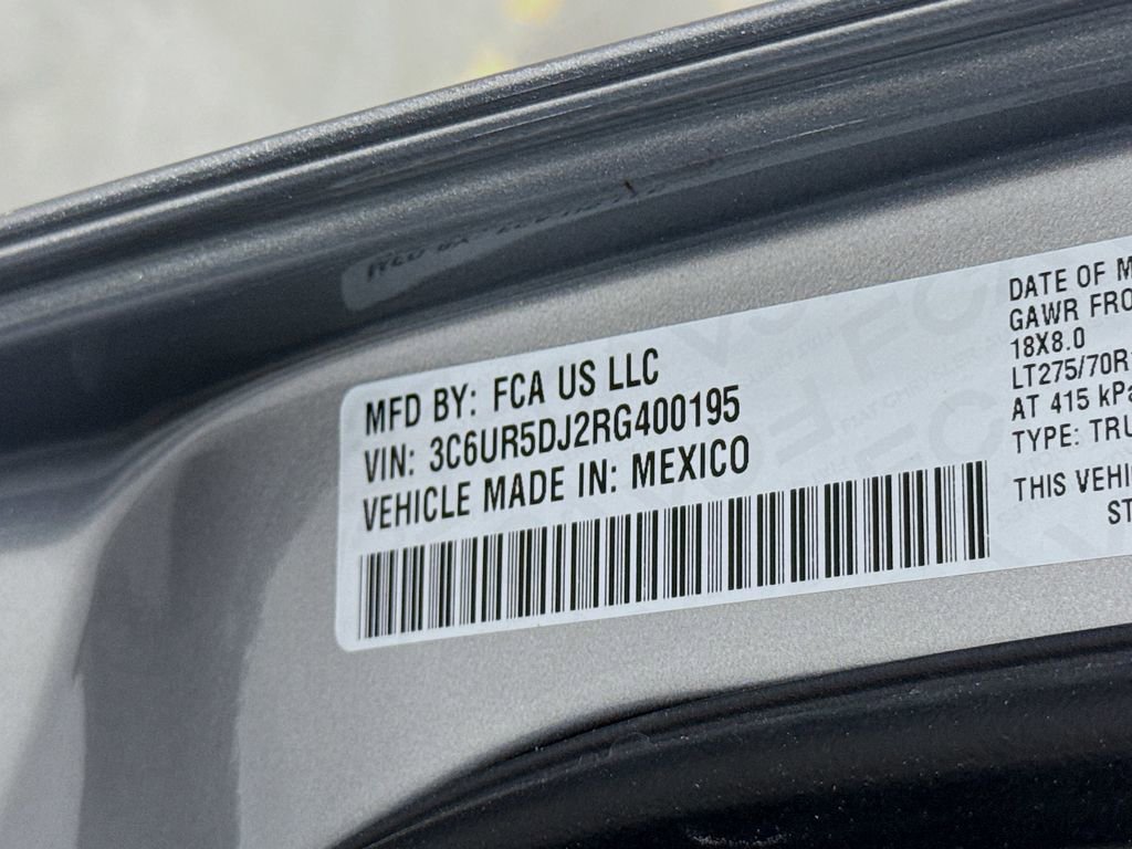 Used 2024 RAM 2500 Big Horn w/ Bed Utility Group image 20