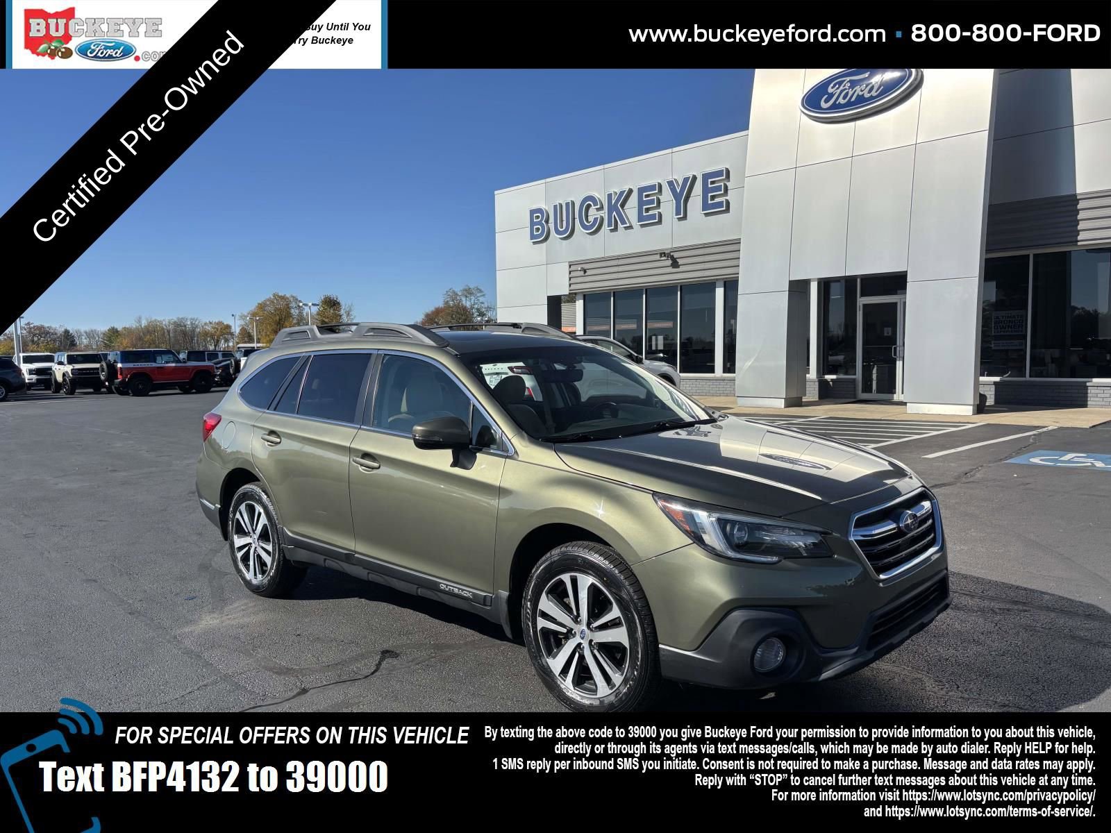 Used 2019 Subaru Outback 2.5i Limited w/ Popular Package #2