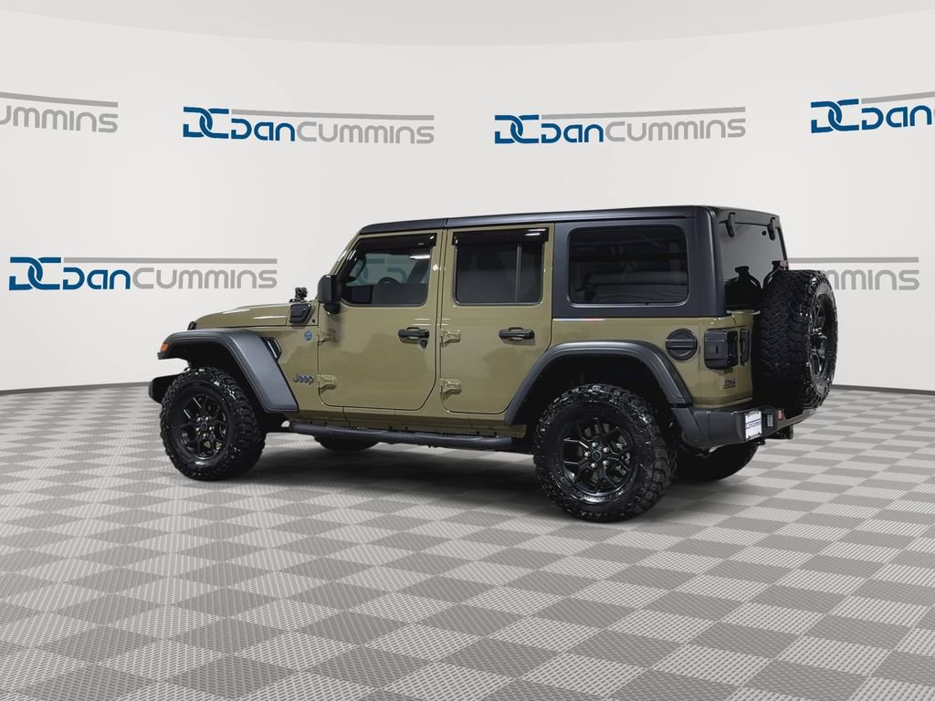Used 2025 Jeep Wrangler Unlimited Sport S 4xe AWD/4WD image 7