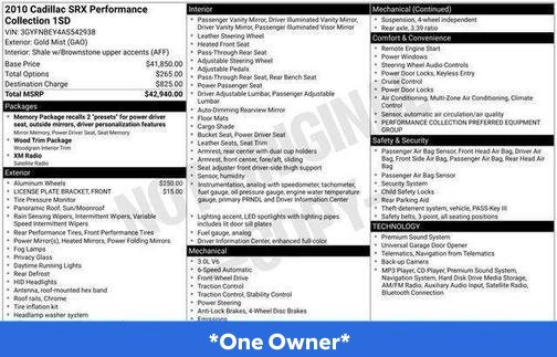 Used 2010 Cadillac SRX Performance FWD image 12