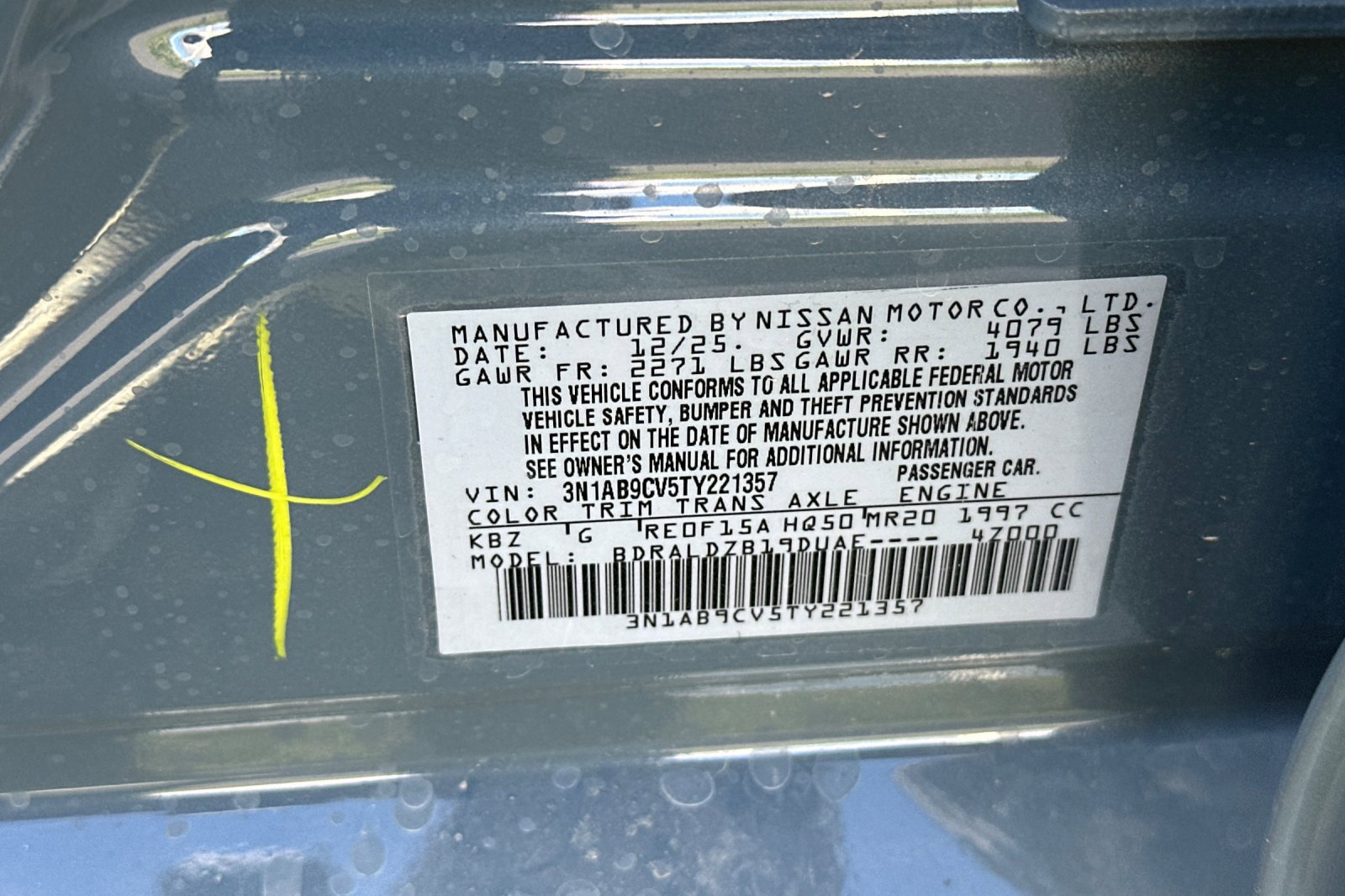 New 2026 Nissan Sentra SV w/ SV Convenience Package image 26