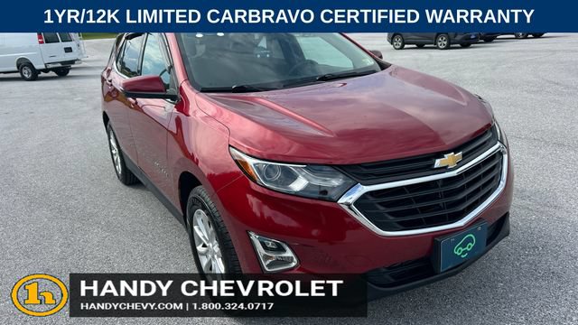 Certified 2018 Chevrolet Equinox LT